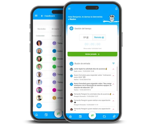 App móvil de Naaloo