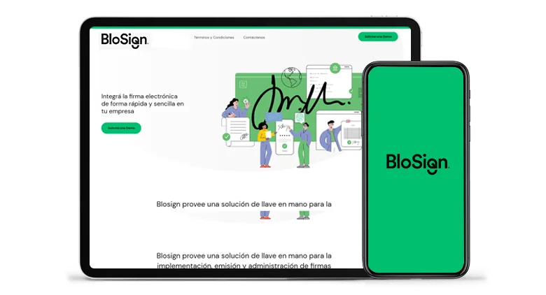 Plataforma de BloSign