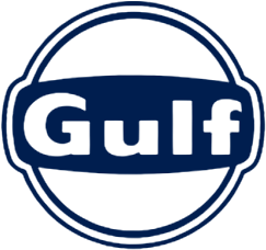 Logo de Gulf, empresa cliente de Naaloo