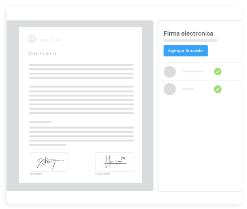 Software de Recursos Humanos - Firma electrónica