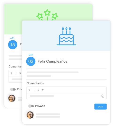 Software de Recursos Humanos - cumpleaños